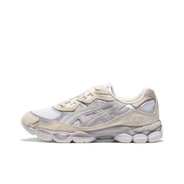 Asics Gel-Kayano 14 White Green Silver Running Shoes - 31