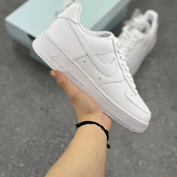 Nike Air Force 1 Low White Sneakers - 1