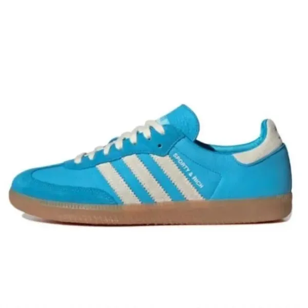 Adidas Originals Samba OG Sporty & Rich Blue Sneakers - 1