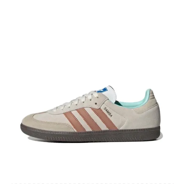 Adidas Samba Beige Rose Mint Sneakers - 1