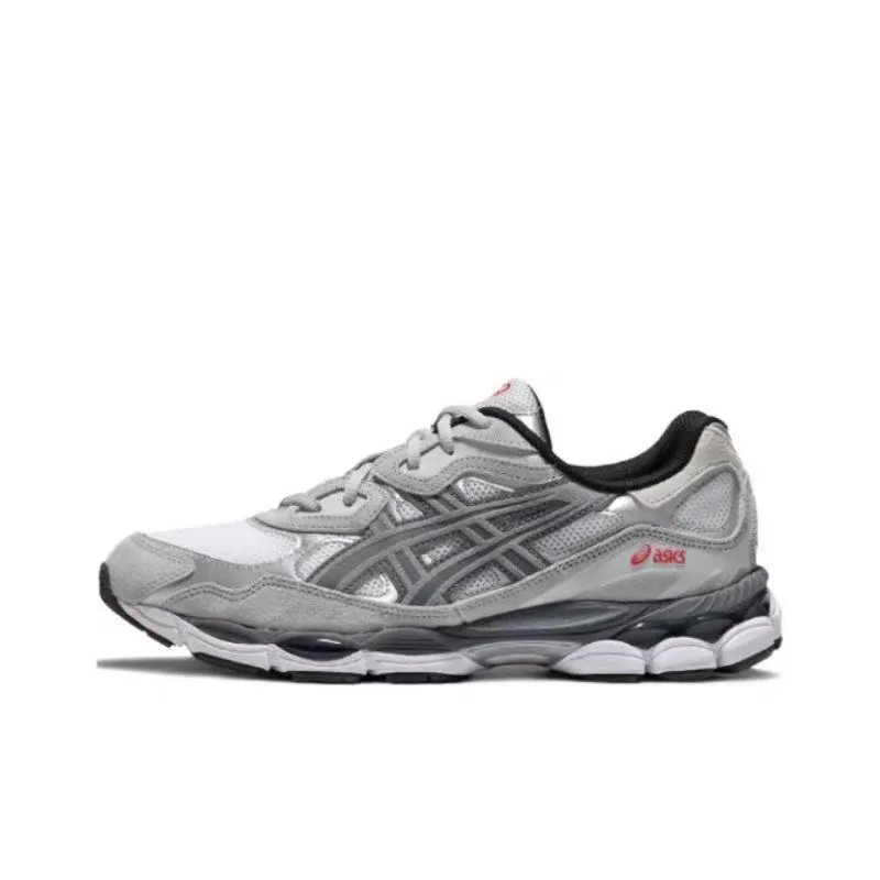Asics Gel-Kayano 14 White Green Silver Running Shoes - 17