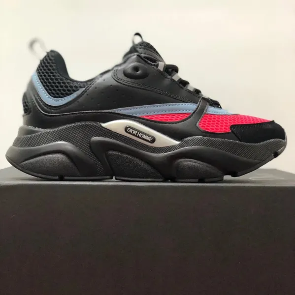 Dior Homme B23 Low Multicolor Chunky Sneakers - 1