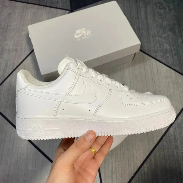 Nike Air Force 1 Low Black/White Sneakers - 4