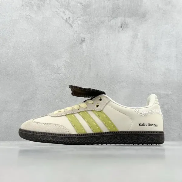 Adidas x Wales Bonner Samba OG Lime Green Sneakers - 1