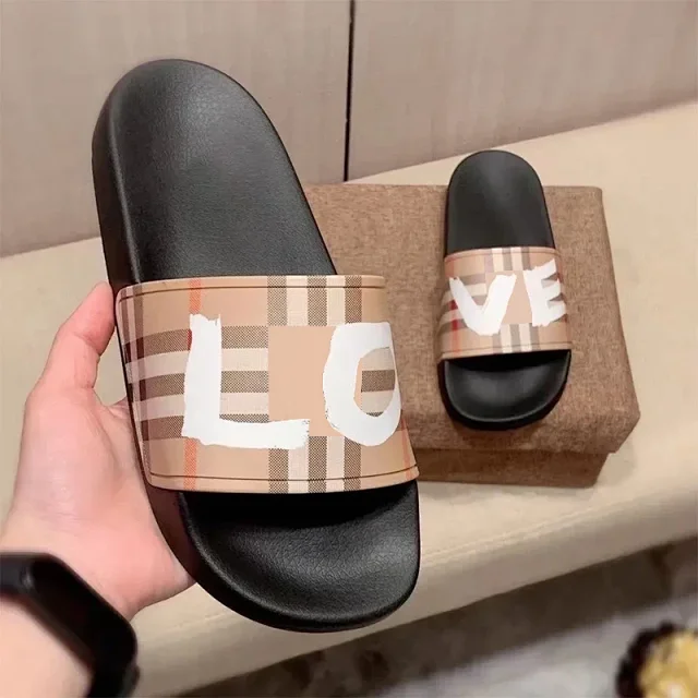 Unbranded Slippers Slide with patterned wide strap product detail image 2