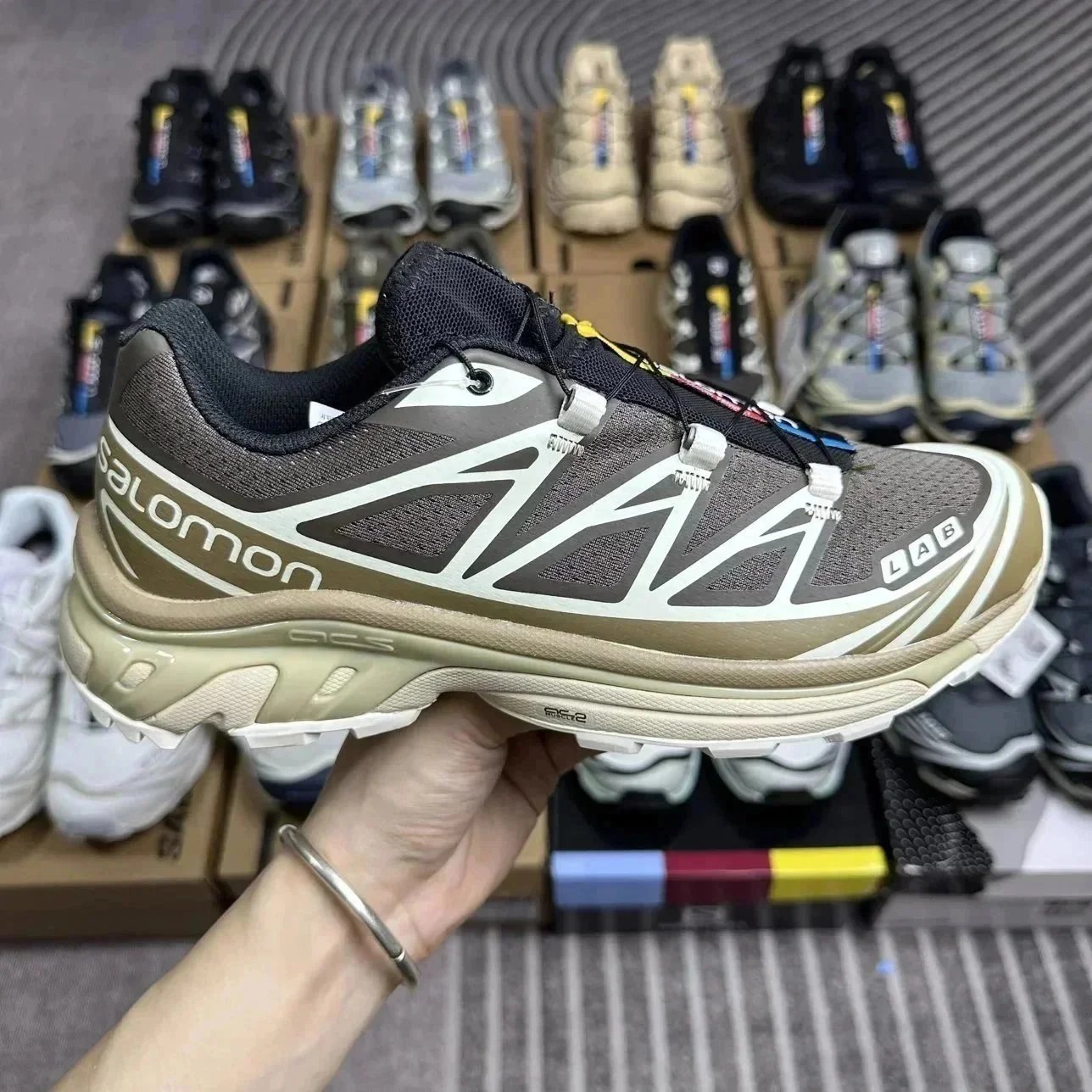 Salomon XT6 Outdoor Hiking Shoes Waterproof Breathable