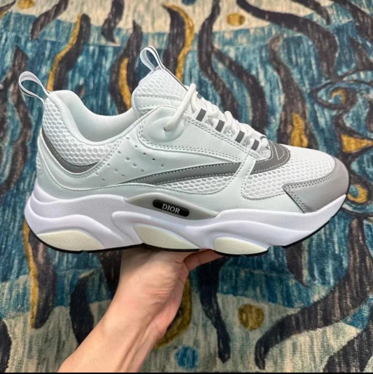 grayish-white