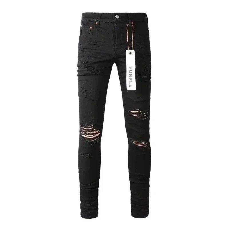 Purple Ripped Black 