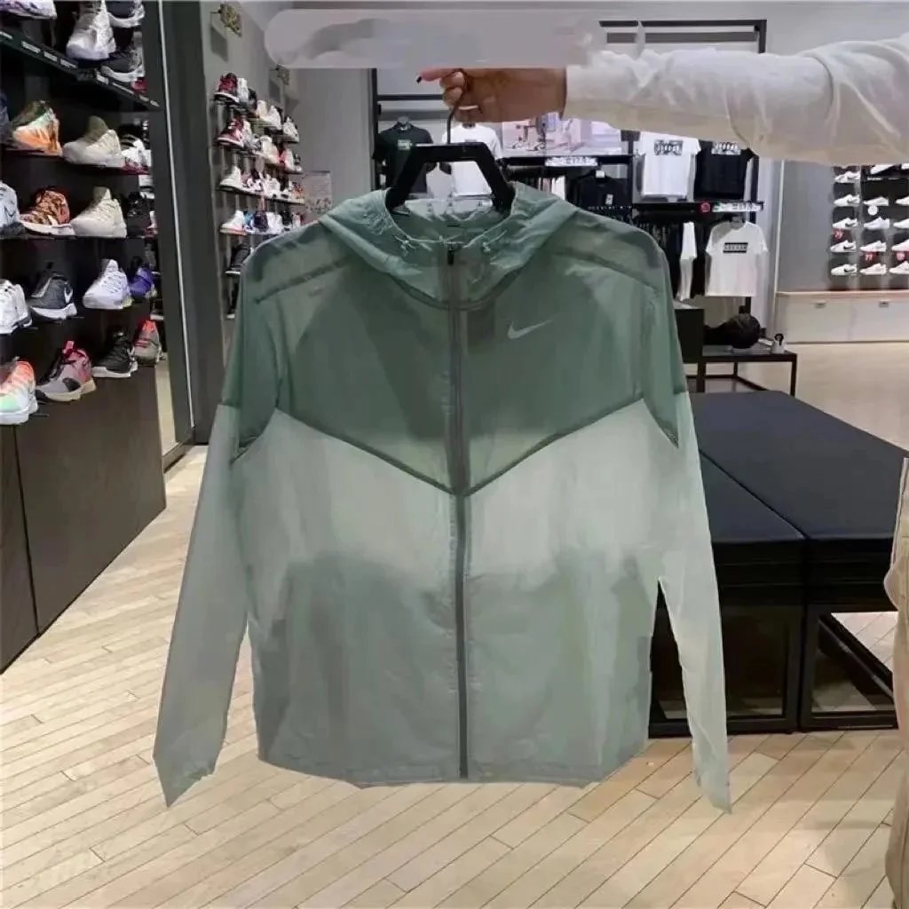 Nike Jackets Hooded lightweight zip jacket image 14