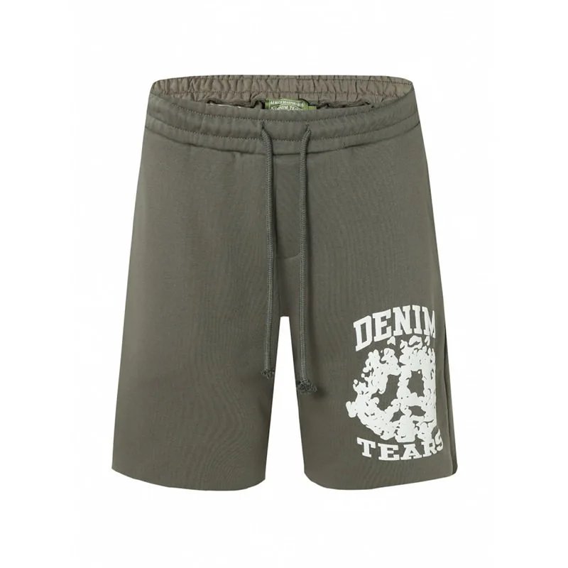 Denim Tears Cotton Wreath Sweat Shorts Olive