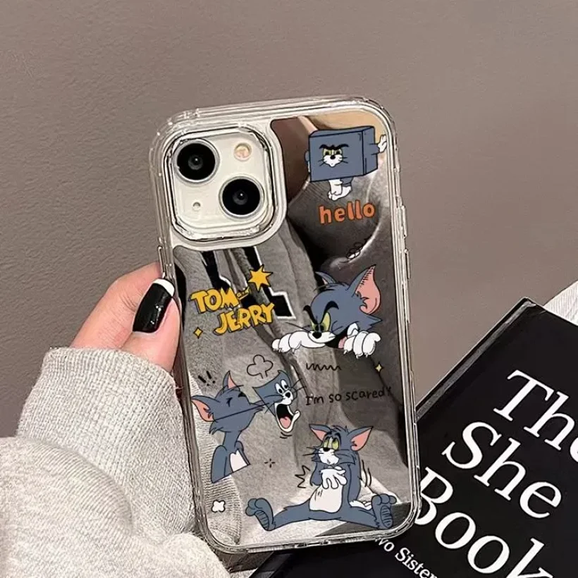 Fundas para Teléfono Tom y Jerry 7 Estilos