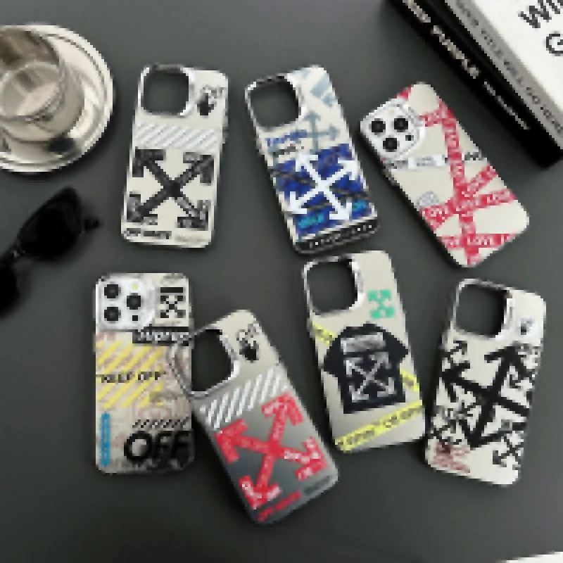 Off-White Fundas de Móvil 7 Estilos