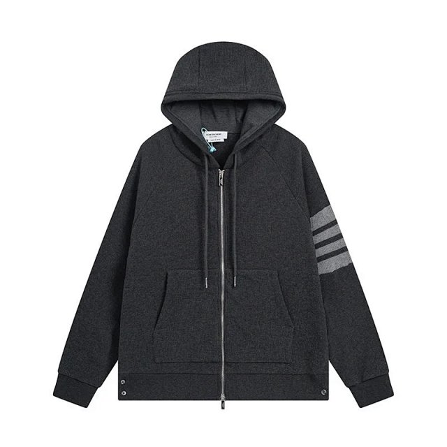 THOM BROWNE Zip Hoodie: seller detail photo 2