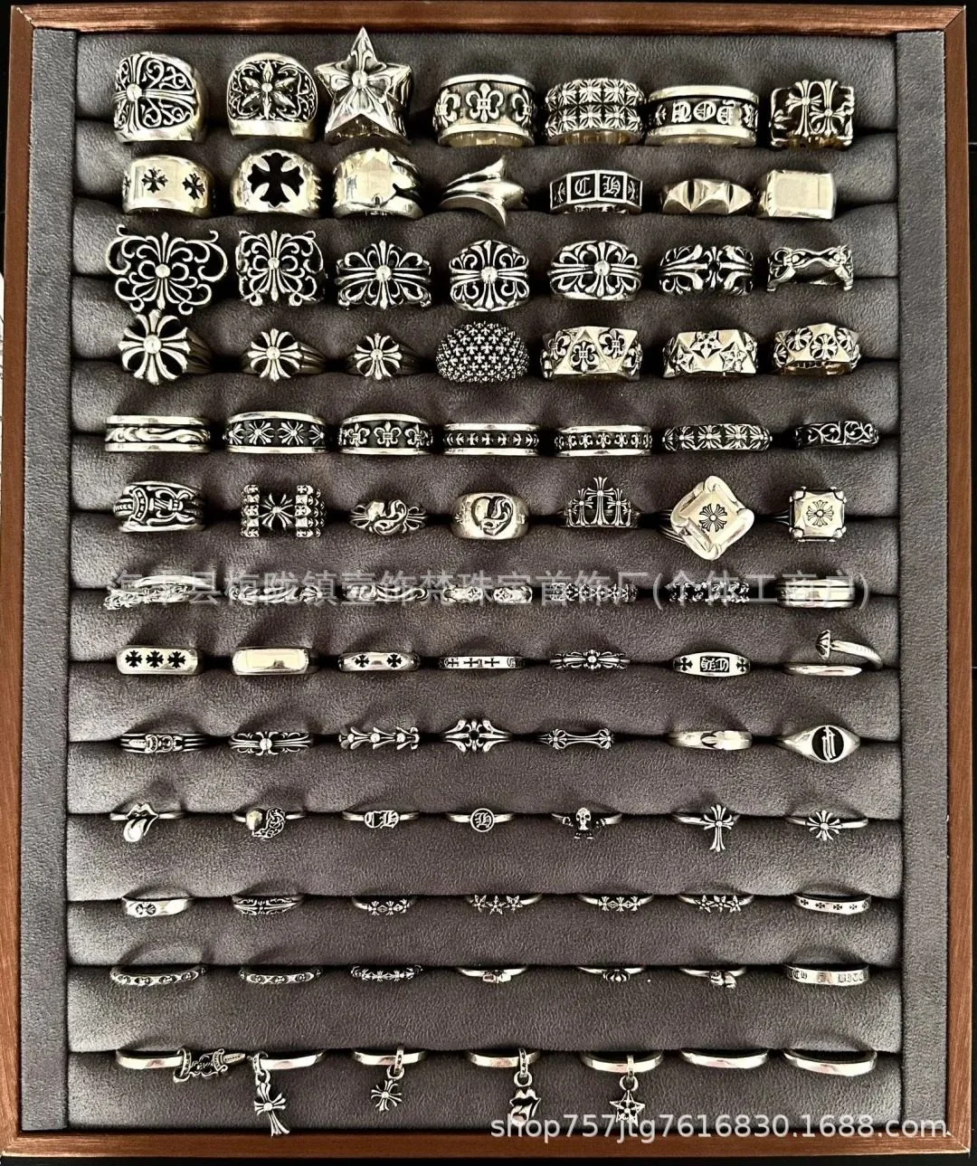 Anillo Chrome Hearts 40 Estilos