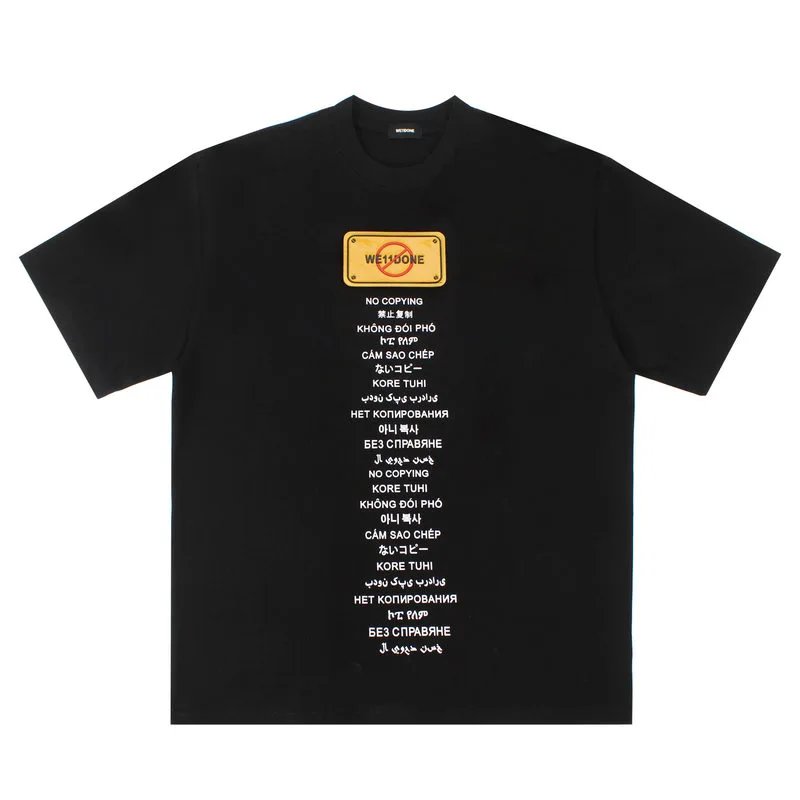 WE11DONE T-shirt | 40 colorways