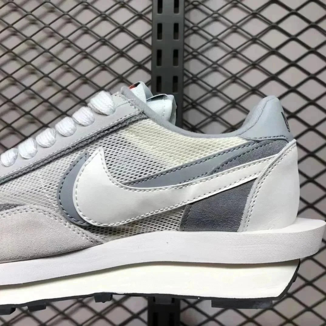 Nike x Sacai VaporWaffle Black Sneakers - 12