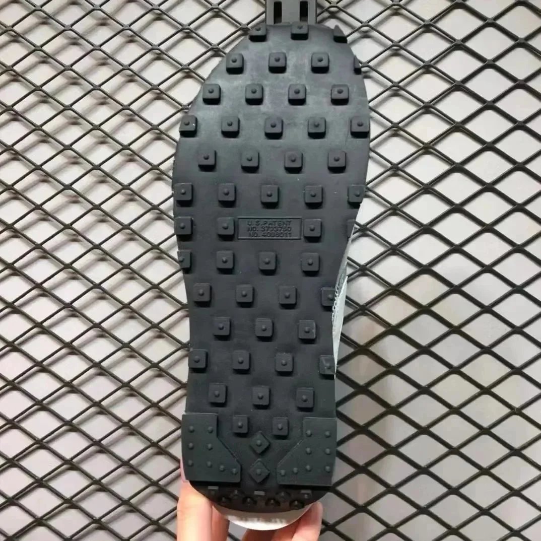 Nike x Sacai VaporWaffle Black Sneakers - 16