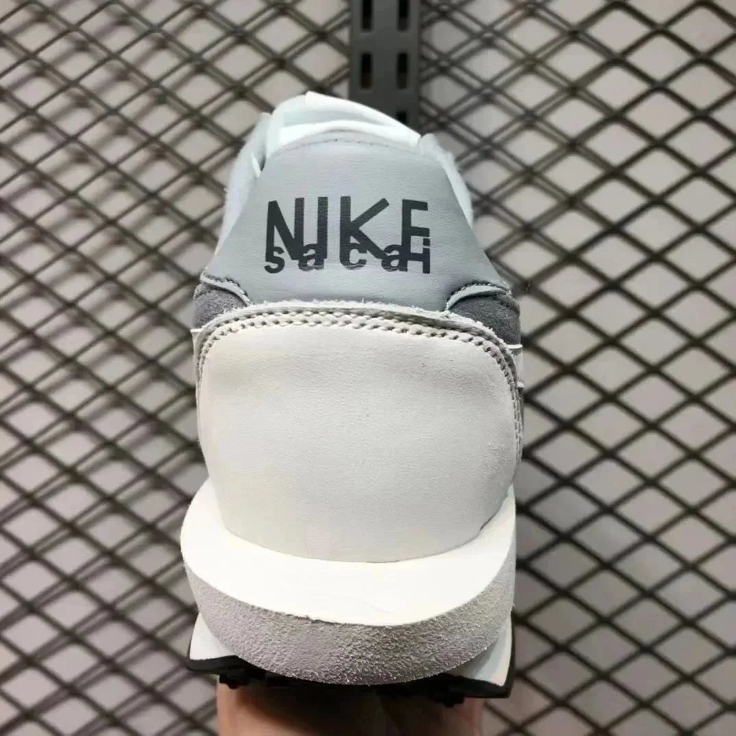 Nike x Sacai VaporWaffle Black Sneakers - 15