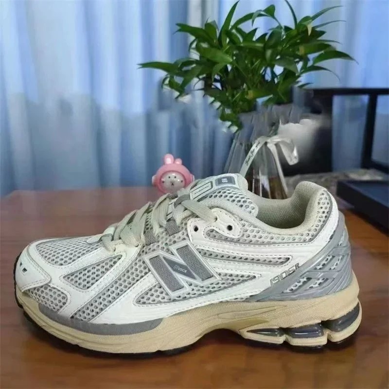 New Balance 1906R Gray Mesh Running Shoes - 15