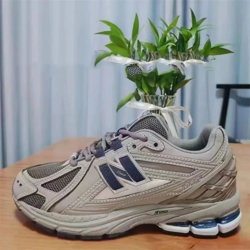 New Balance 1906R Gray Mesh Running Shoes - 16