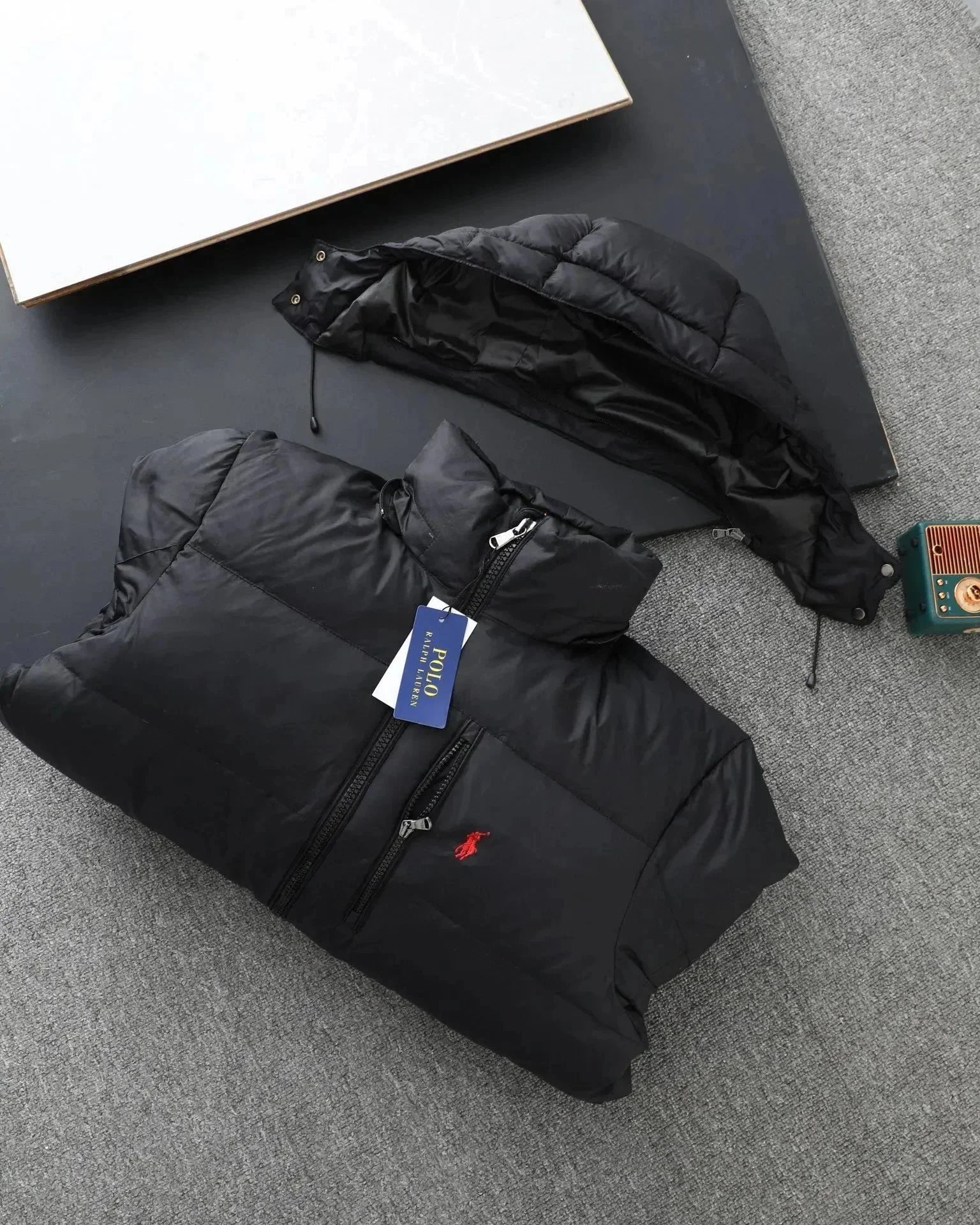 Polo Ralph Lauren Down Jacket Black - 8