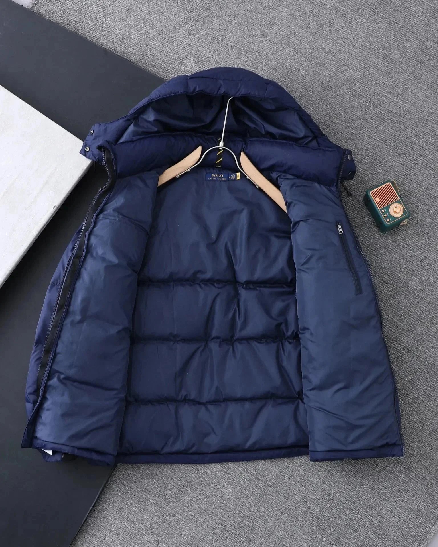 Polo Ralph Lauren Down Jacket Black - 12