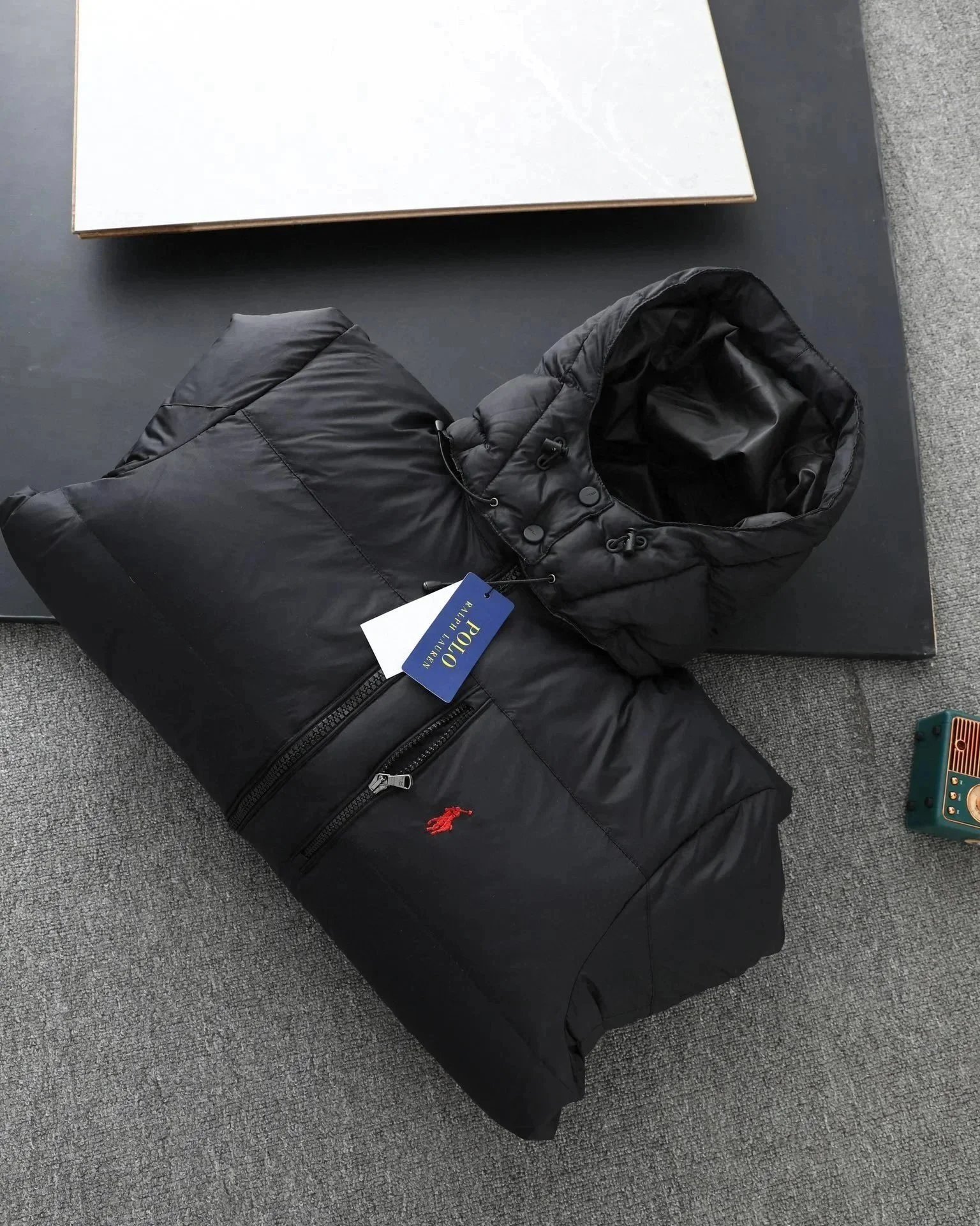 Polo Ralph Lauren Down Jacket Black - 10