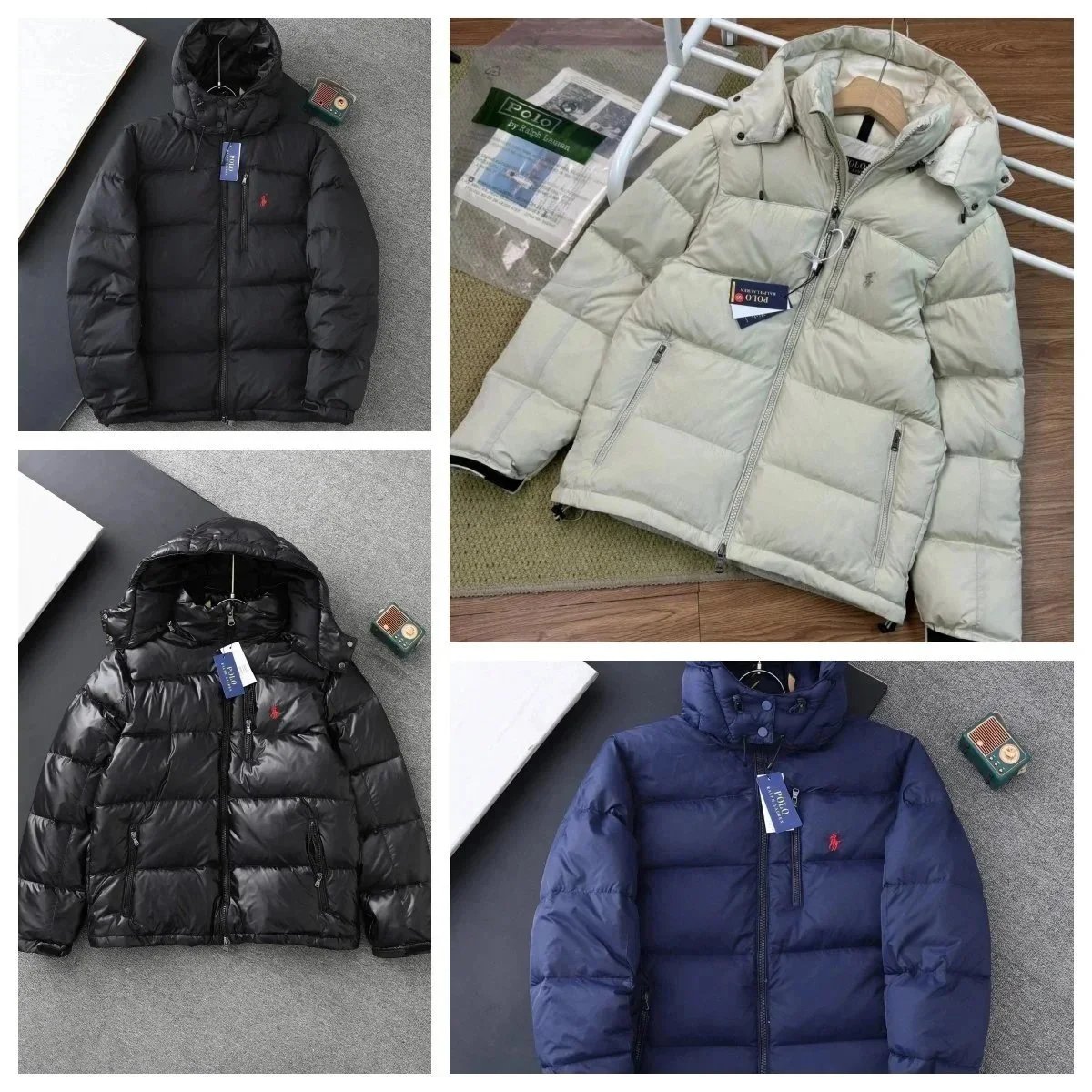 Ralph Lauren Polo Down Hooded Puffer Jacket