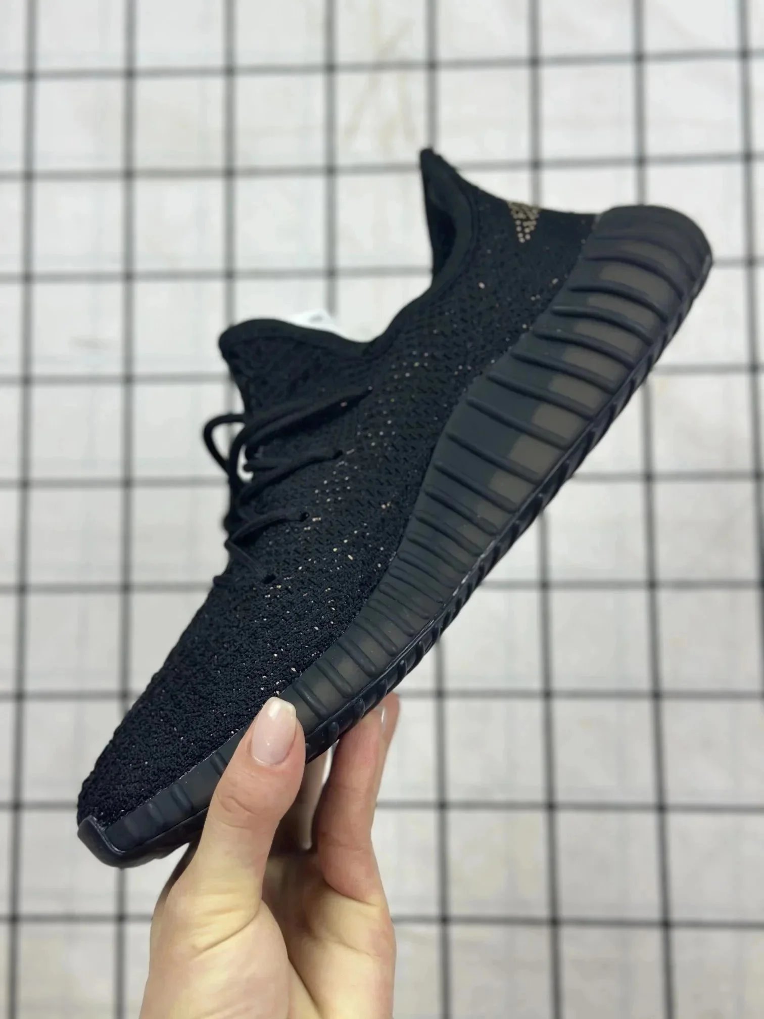 Adidas Yeezy Boost 350 V2 Zebra Black Sneakers - 15