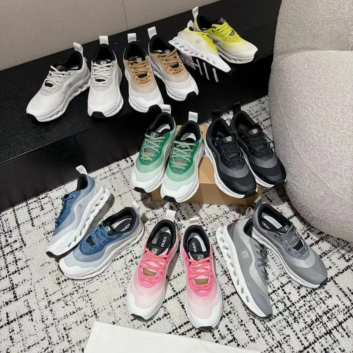 Couple model X Cloudtilt 2.0 running shoes men’s and women’s outdoor shock-absorbing sports shoes