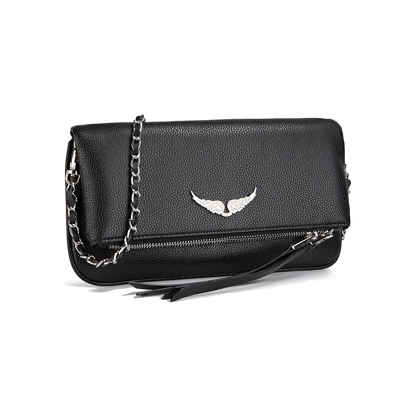 Classic genuine leather small square bag fashion all-match armpit shoulder crossbody bag