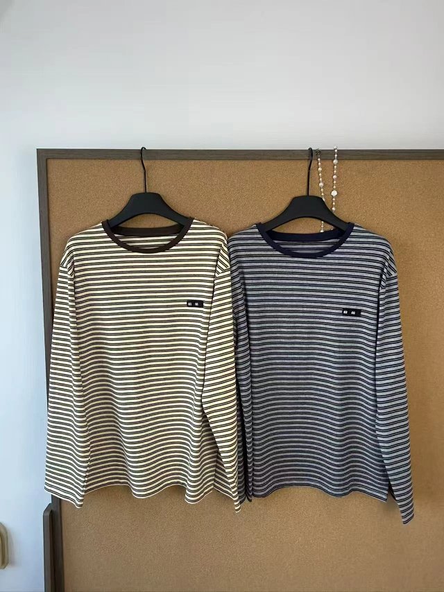 Striped jersey T-shirt: seller detail photo 2