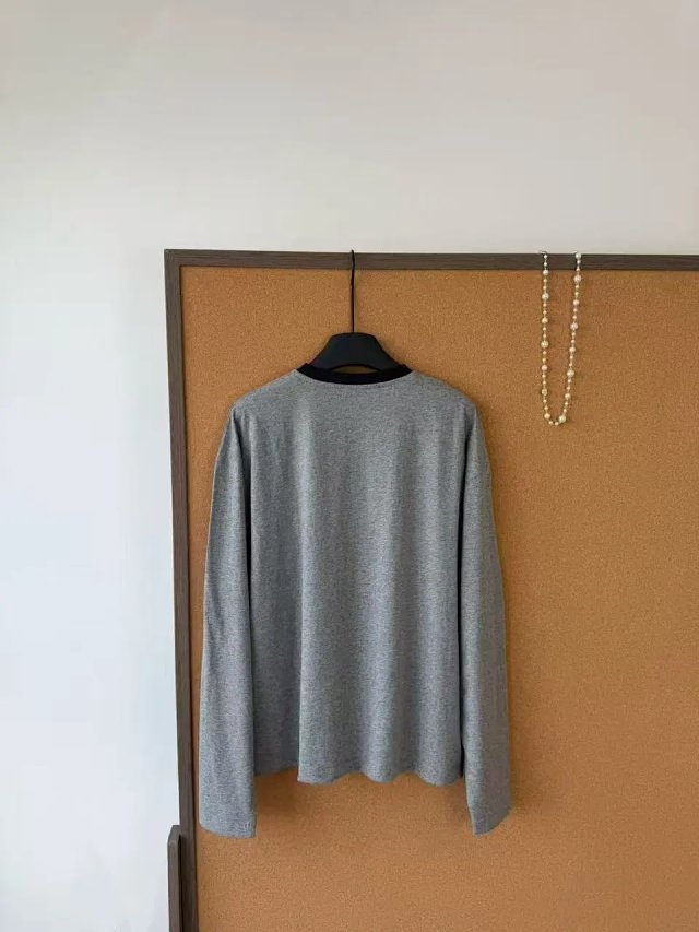 Long-sleeved cotton jersey T-shirt: seller detail photo 6