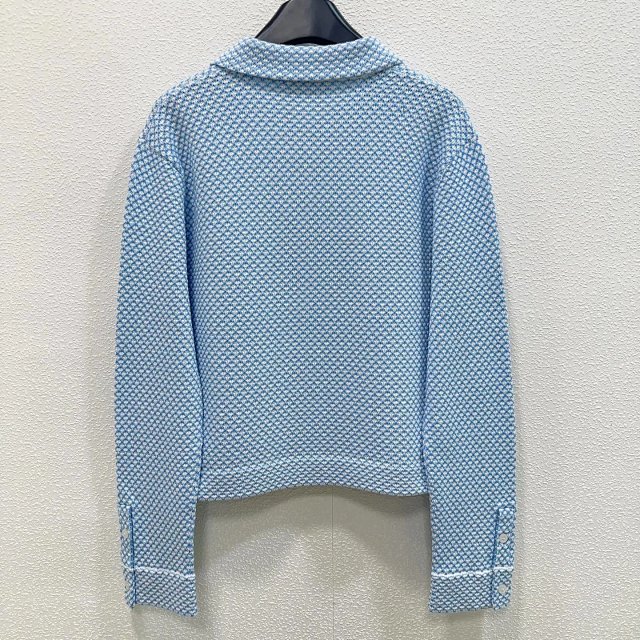 White / Sky Blue Cotton shirt: seller detail photo 7