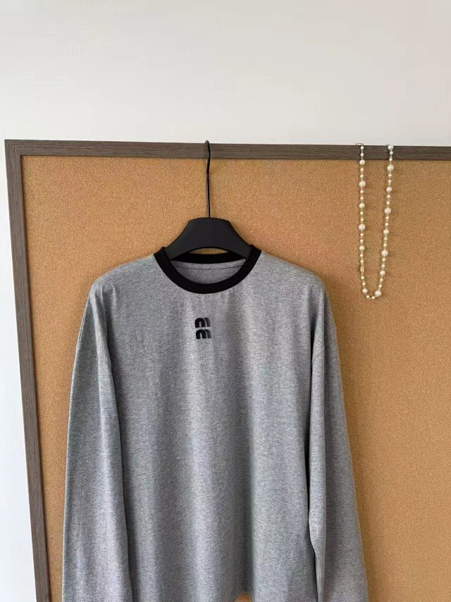Long-sleeved cotton jersey T-shirt: seller detail photo 4