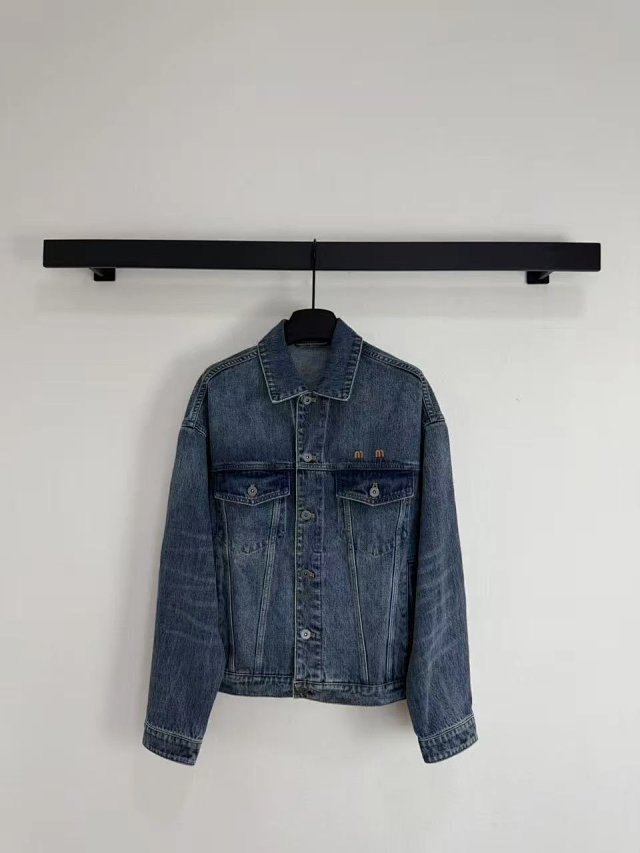 Denim blouson jacket: seller detail photo 3