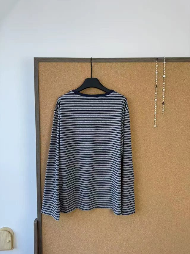 Striped jersey T-shirt: seller detail photo 6