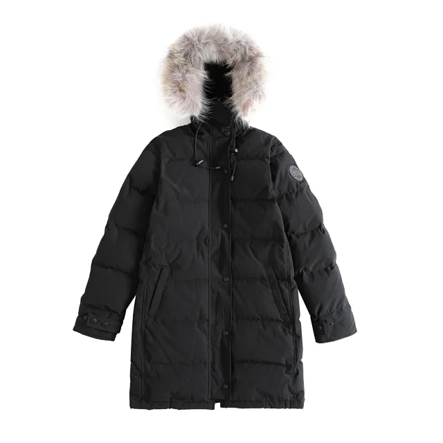 Canada Goose Down Jackets Fur-Trim Hooded Parka product detail image 9
