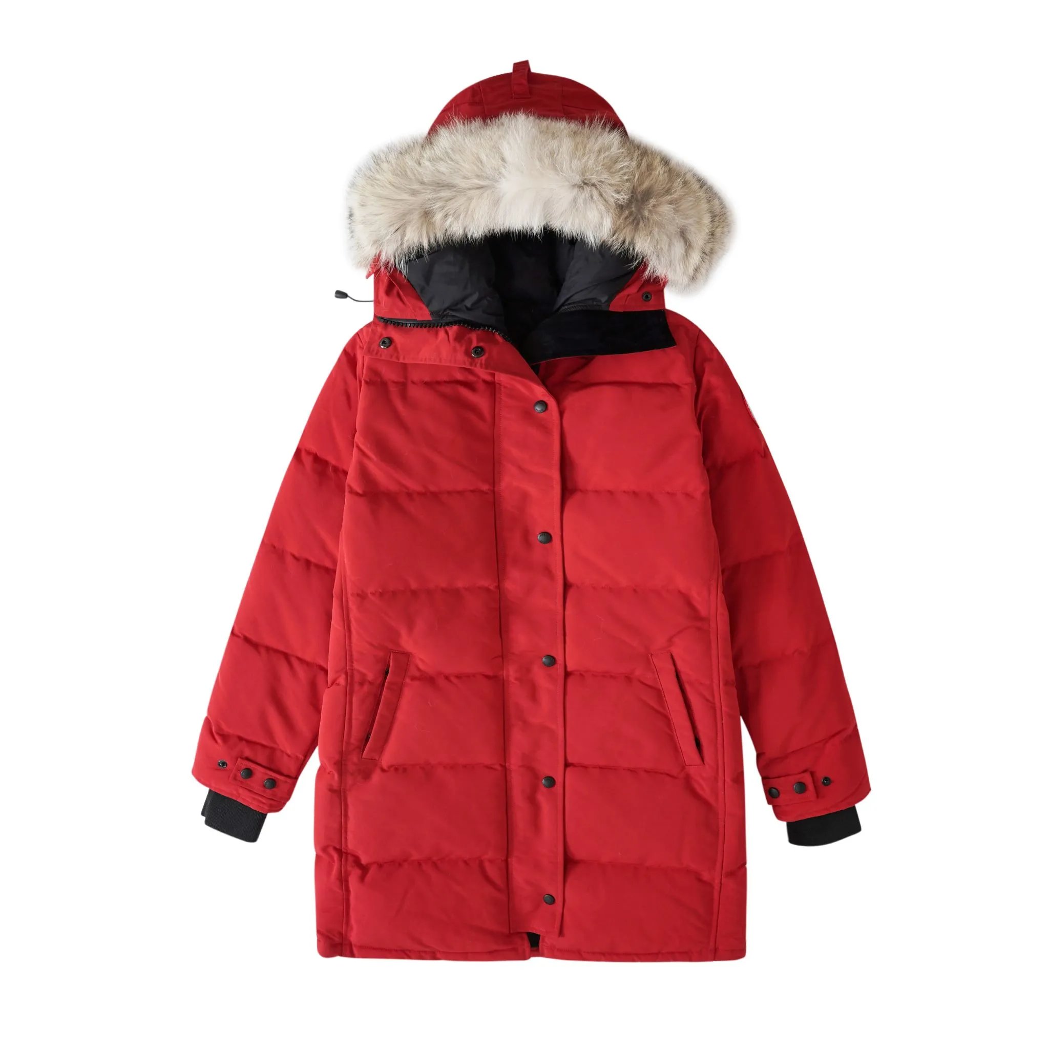 Canada Goose Down Jackets Fur-Trimmed Hooded Parka — 33