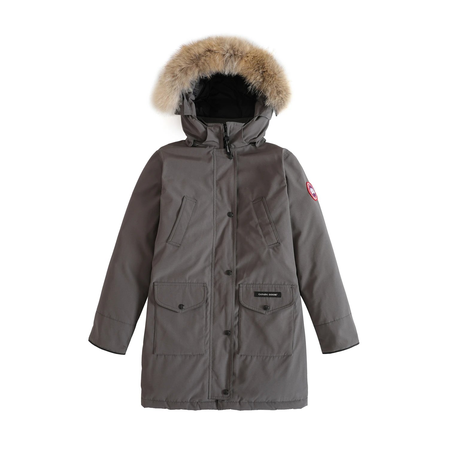 Canada Goose Down Jackets Fur-Trimmed Hooded Parka — 28
