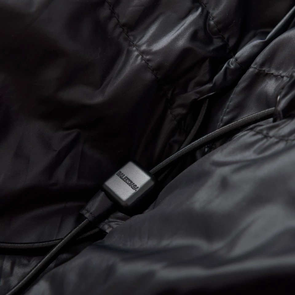 Balenciaga Puffer Jacket Black Down Jacket - 11