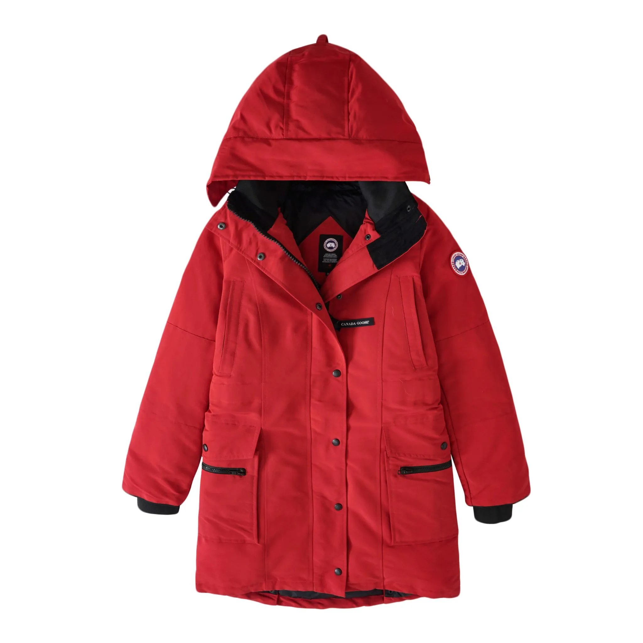 Canada Goose Down Jackets Fur-Trimmed Hooded Parka — 10