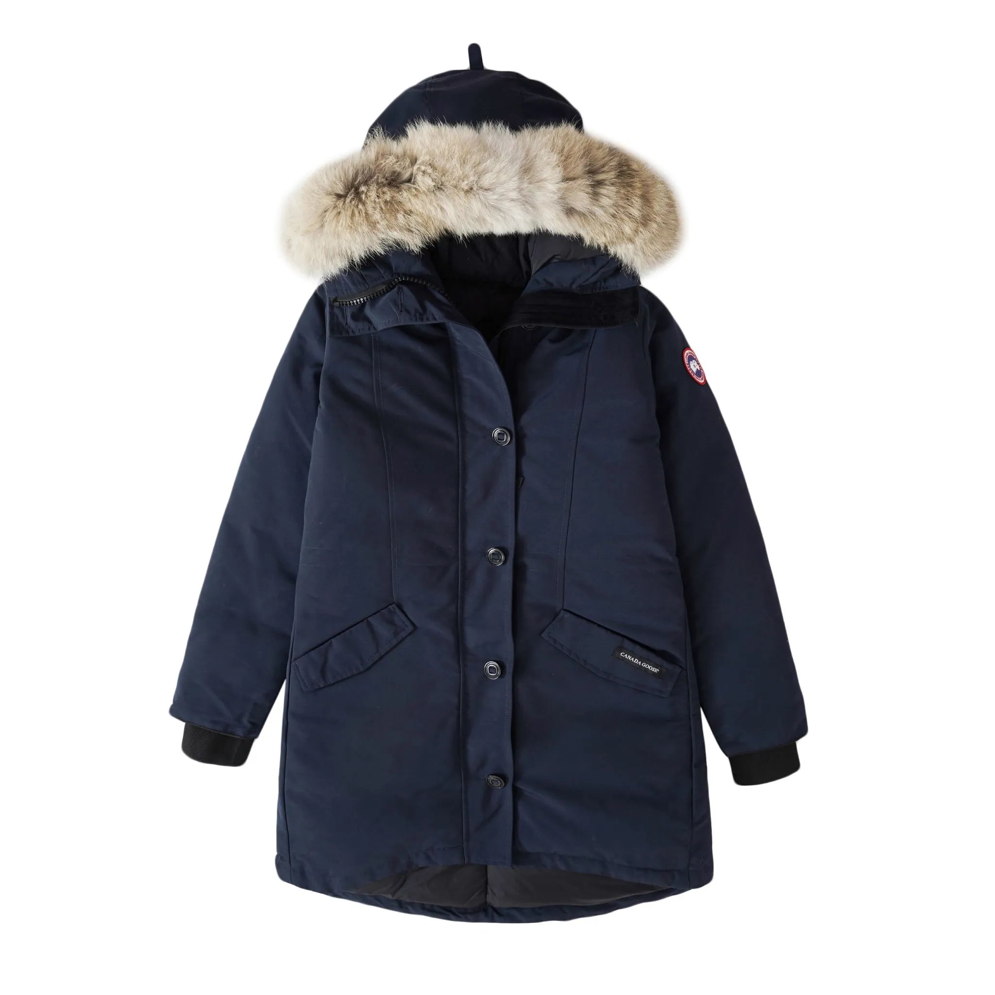 Canada Goose Down Jackets Fur-Trimmed Hooded Parka — 14