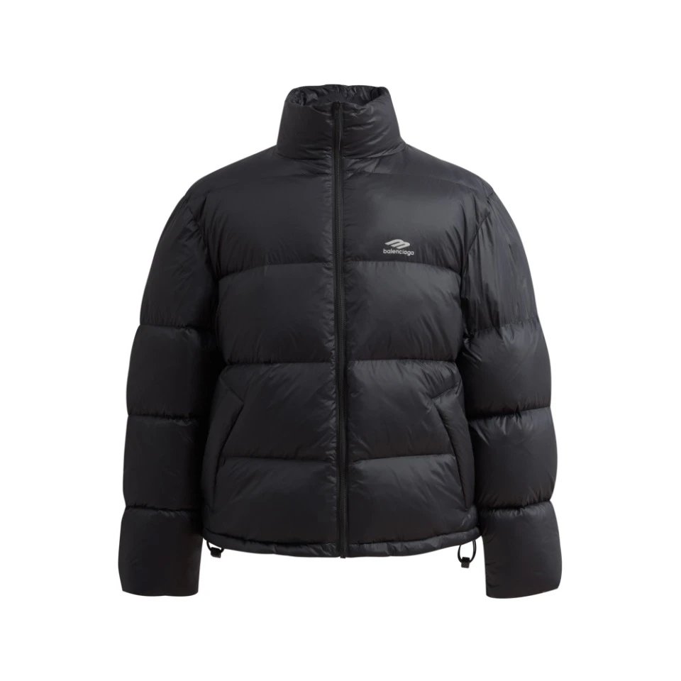 Balenciaga Puffer Jacket Black Down Jacket - 4