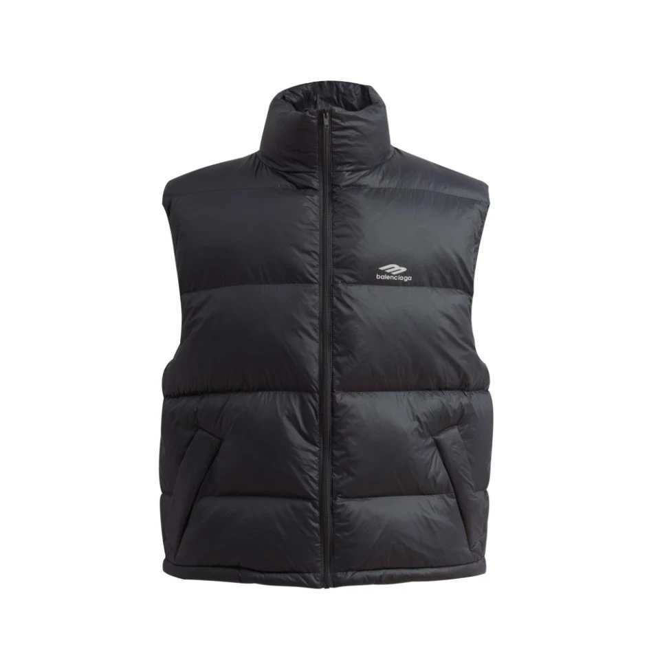 Balenciaga Down Jackets Logo-Print Puffer Jacket — 4