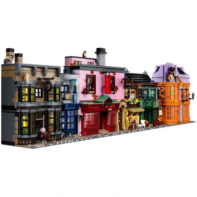 Lego-compatible Harry Potter Diagon Alley building set – street scene model toy gift: seller detail photo 4