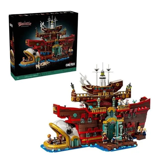 Compatible with LEGO One Piece Series Baratie Floating Restaurant Building Block Toy: seller detail photo 1