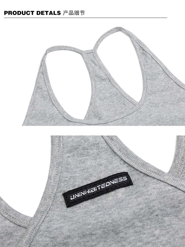 High-Stretch Ribbed Tank Top: seller detail photo 3