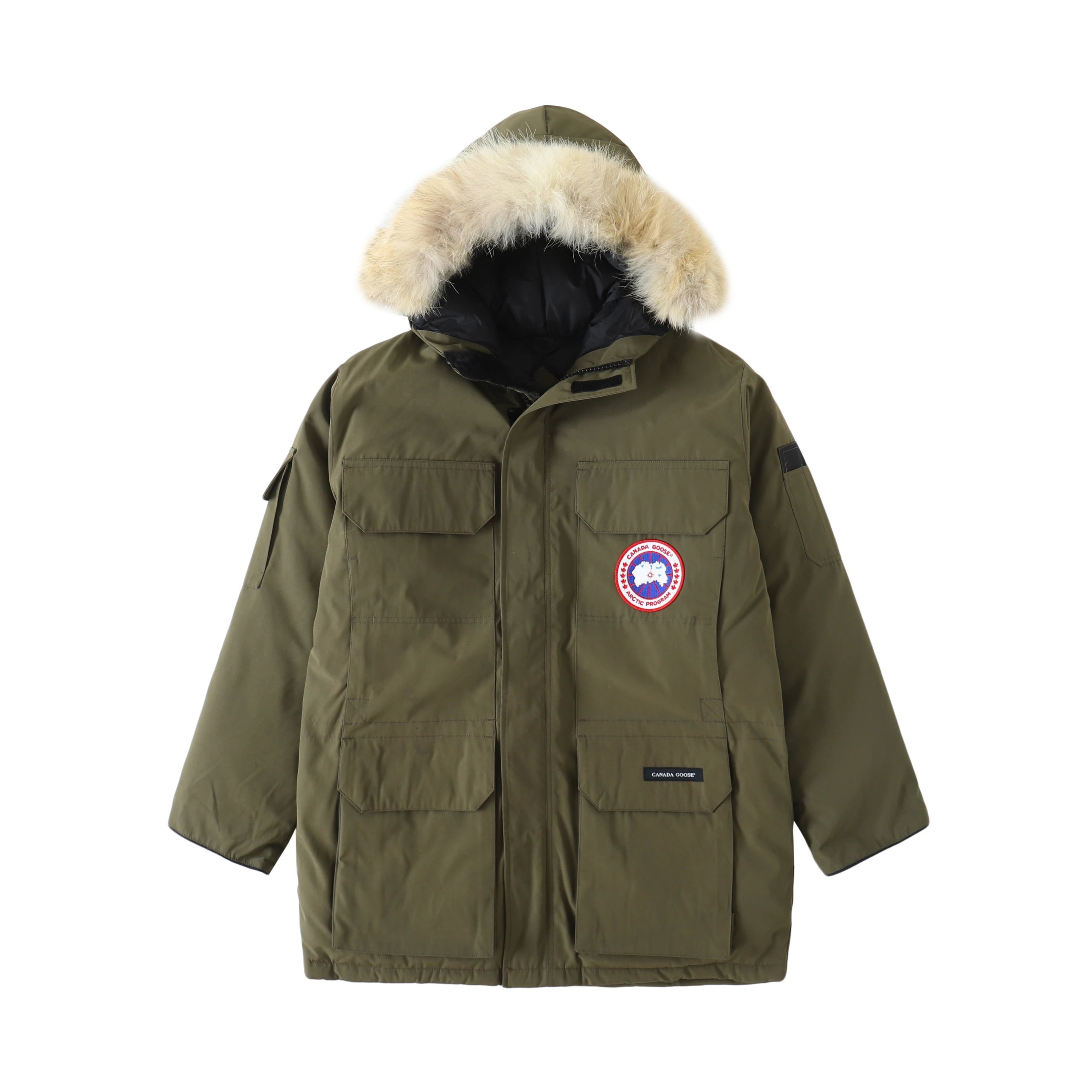 Canada Goose Down Jackets Fur-Trimmed Hooded Jacket — 22