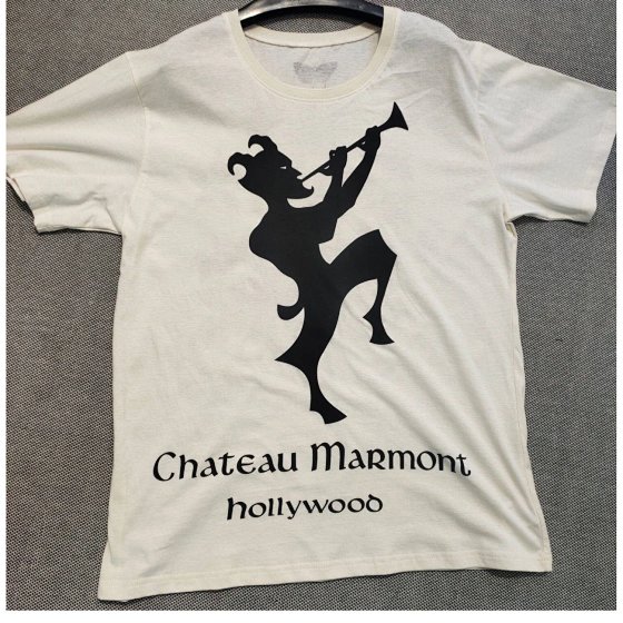 C Home 19SS Flute Devil Silhouette Flower Short Sleeve Foreign Famous UDG Rapper Bleood Upper Body